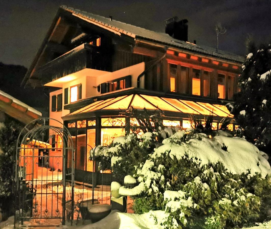 Konstanzer Bergblick Mit Wintergarten Oberstaufen Extérieur photo