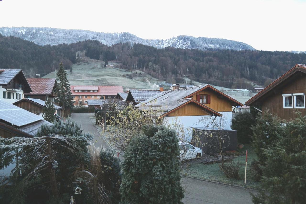 Konstanzer Bergblick Mit Wintergarten Oberstaufen Extérieur photo