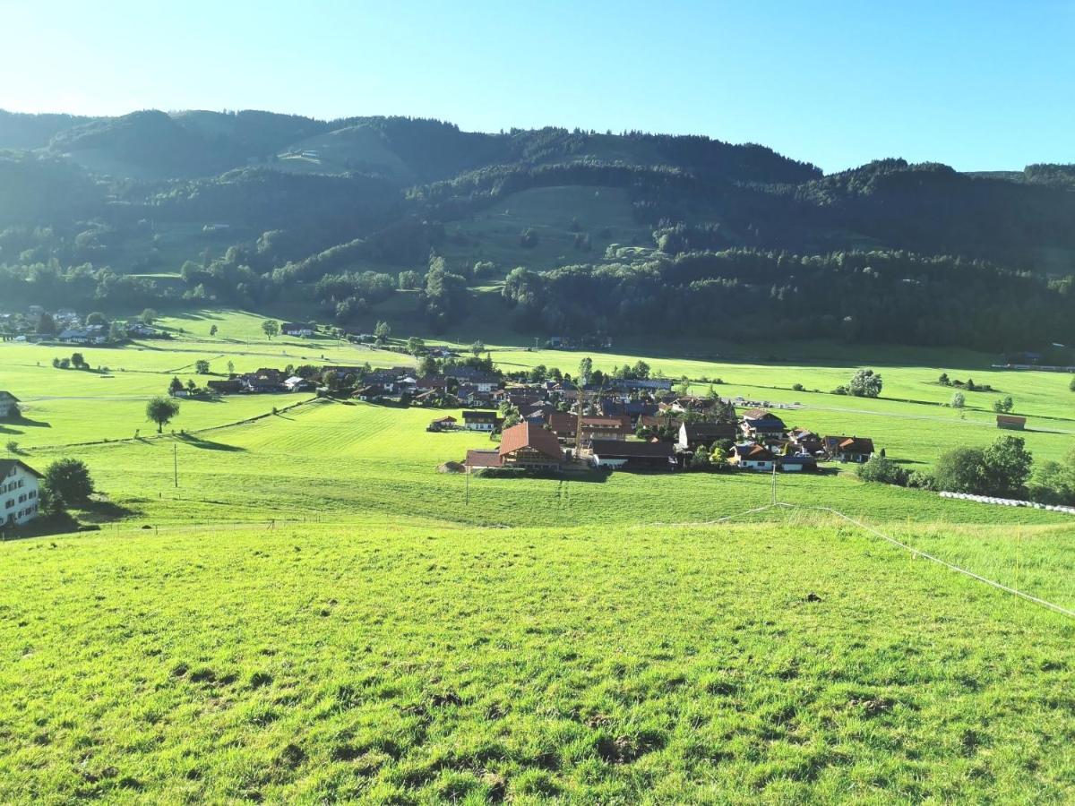 Konstanzer Bergblick Mit Wintergarten Oberstaufen Extérieur photo