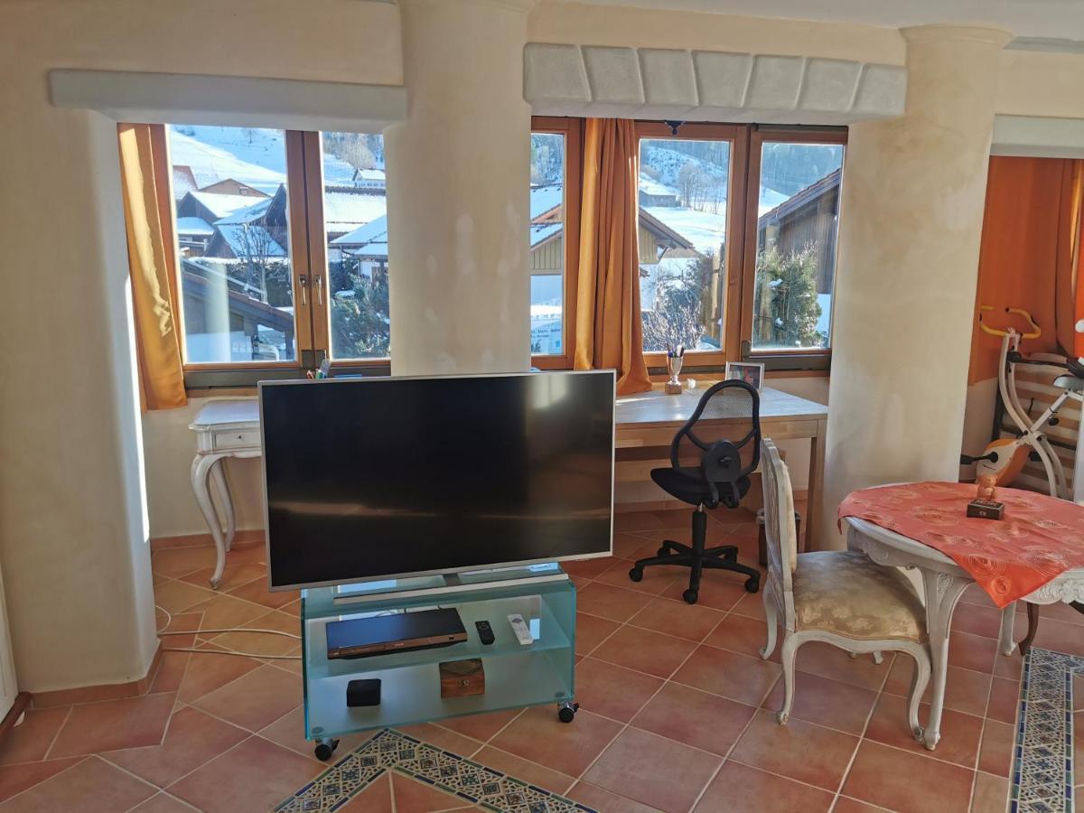 Konstanzer Bergblick Mit Wintergarten Oberstaufen Extérieur photo