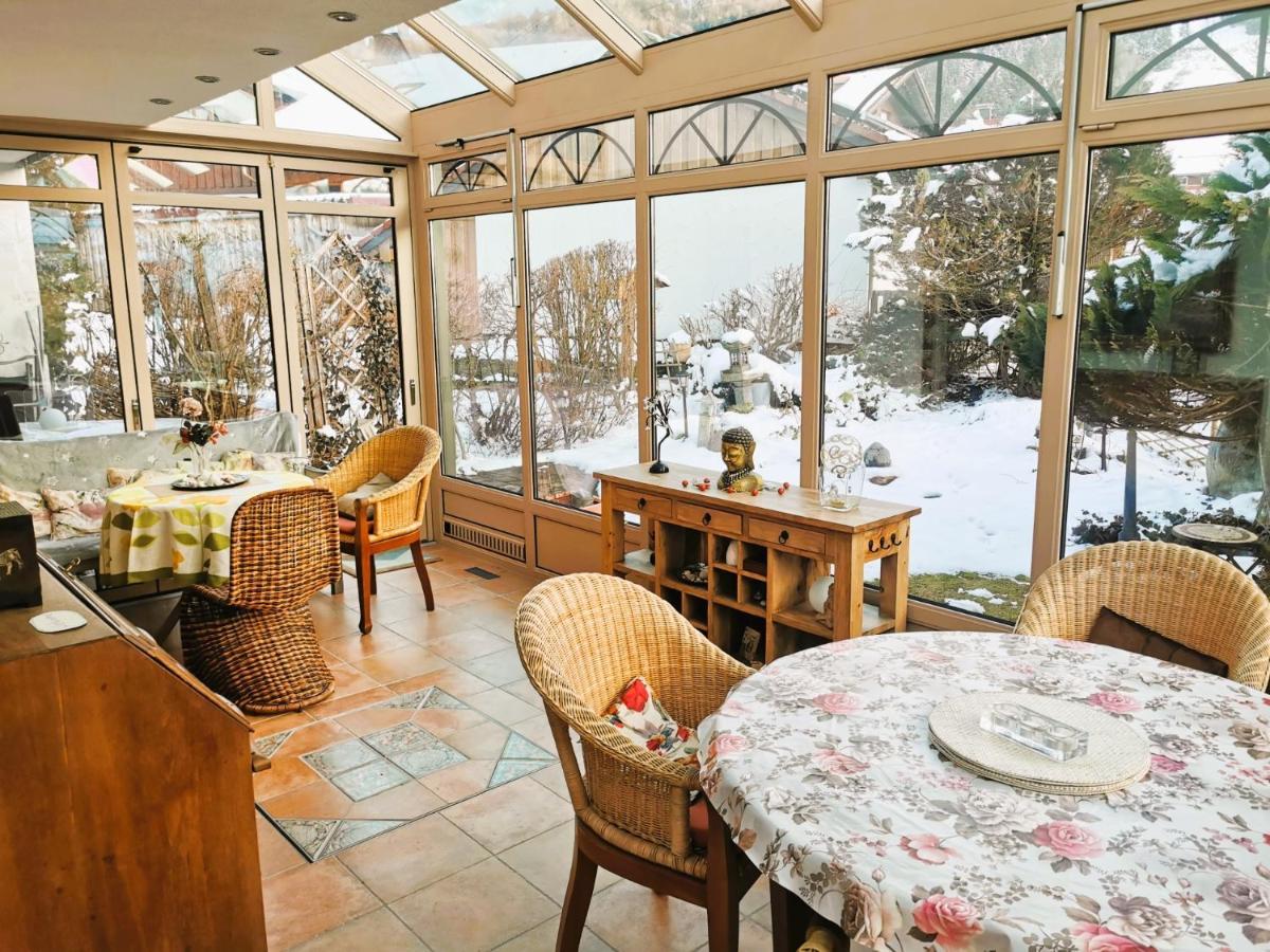 Konstanzer Bergblick Mit Wintergarten Oberstaufen Extérieur photo
