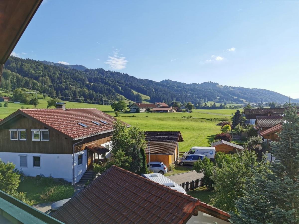 Konstanzer Bergblick Mit Wintergarten Oberstaufen Extérieur photo